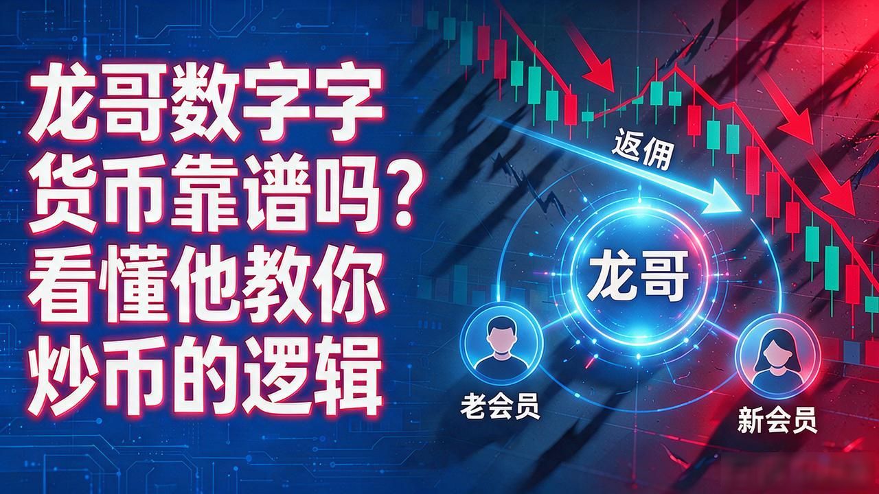 龙哥数字货币靠谱吗？看懂他教你炒币的逻辑