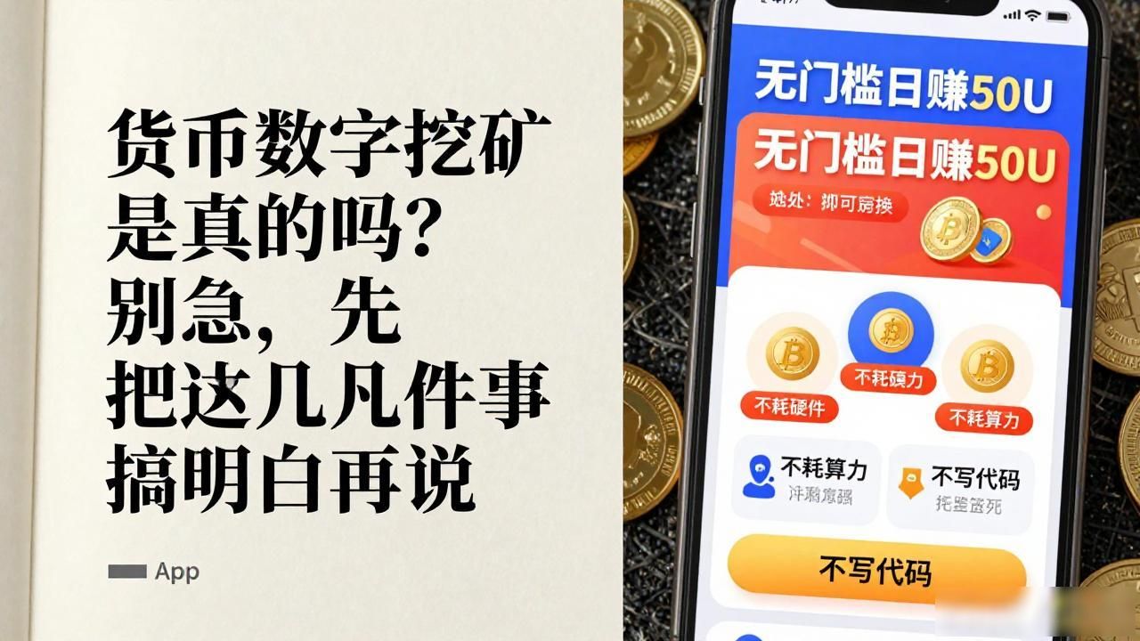 货币数字挖矿是真的吗？别急，先把这几件事搞明白再说