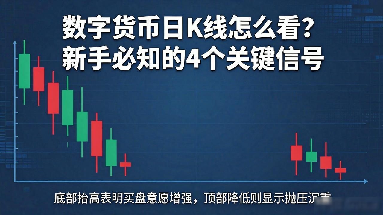 数字货币日K线怎么看？新手必知的4个关键信号