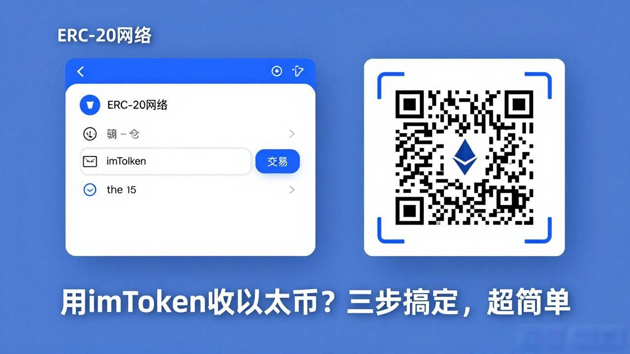 ImToken接收以太坊操作步骤_ImToken ETH收款地址确认_imtoken钱包怎么收以太坊