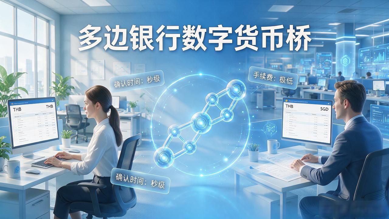 多边银行数字货币桥，跨境汇款到底能不能省手续费加快到账