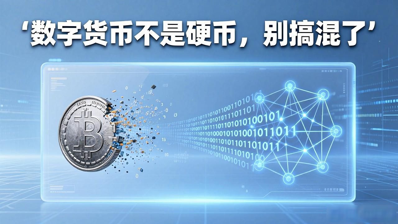数字货币不是硬币，别搞混了
