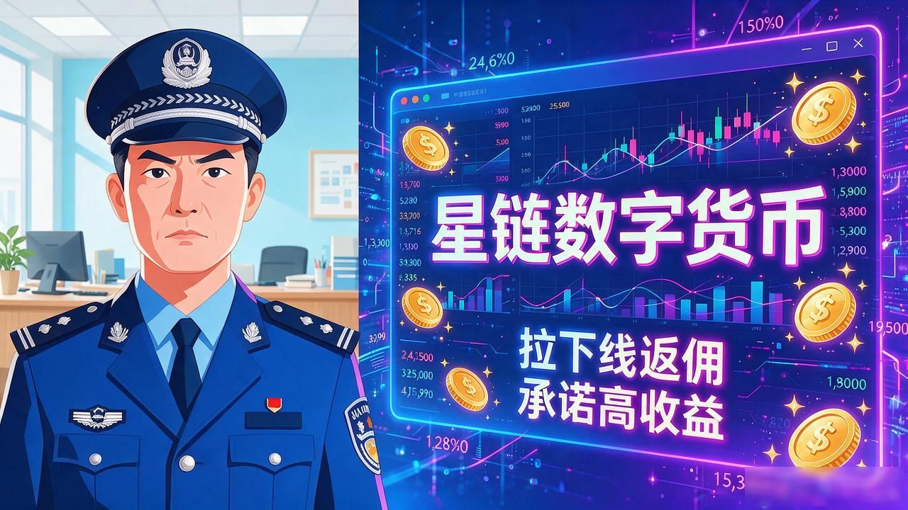 星链数字货币是骗局吗？干了十年反诈我告诉你这套换皮把戏