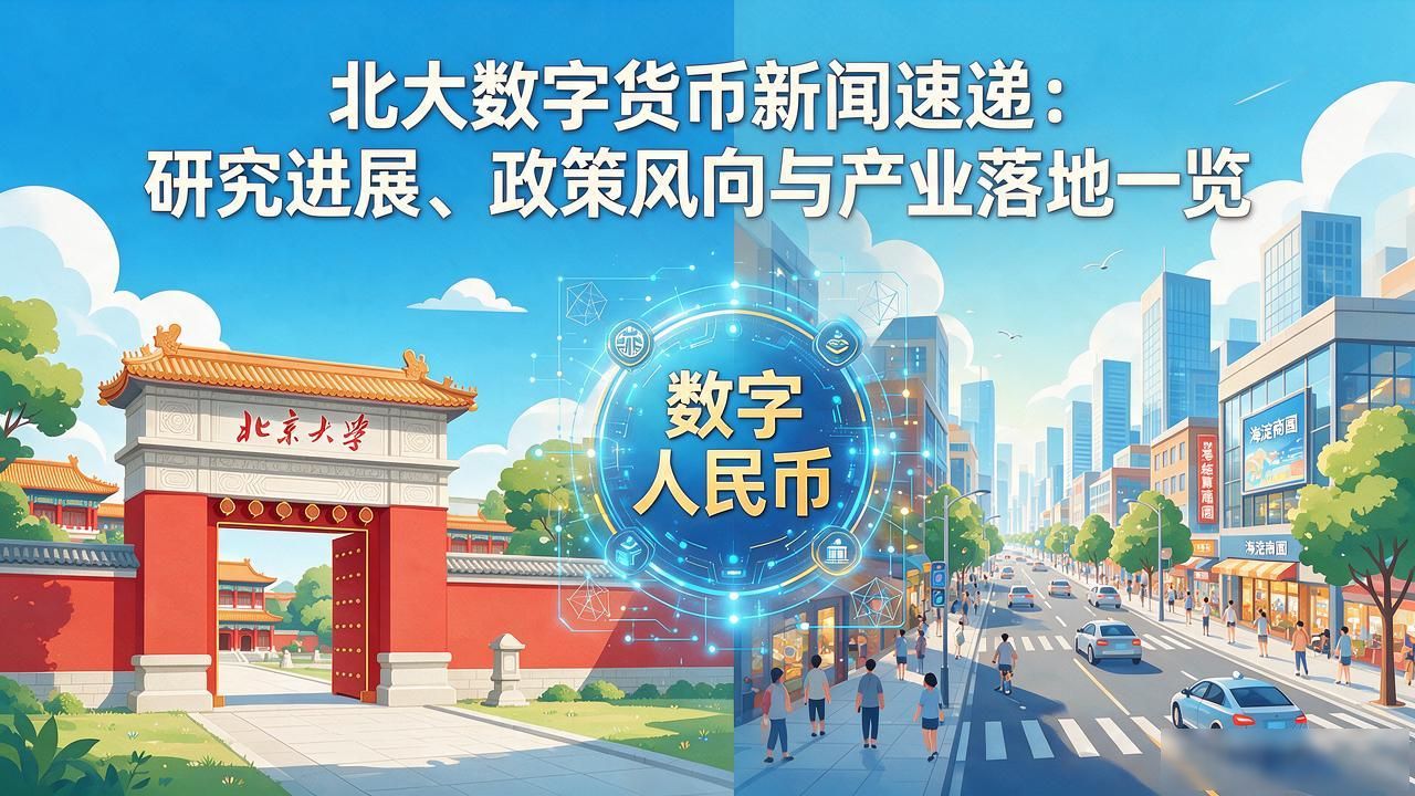 北大数字货币新闻速递：研究进展、政策风向与产业落地一览