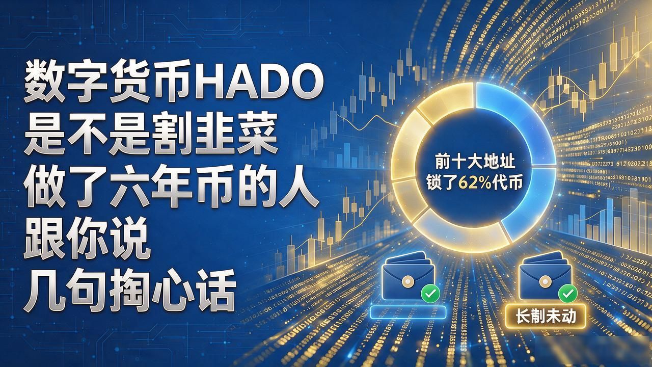 数字货币HDAO是不是割韭菜 做了六年币的人跟你说几句掏心话