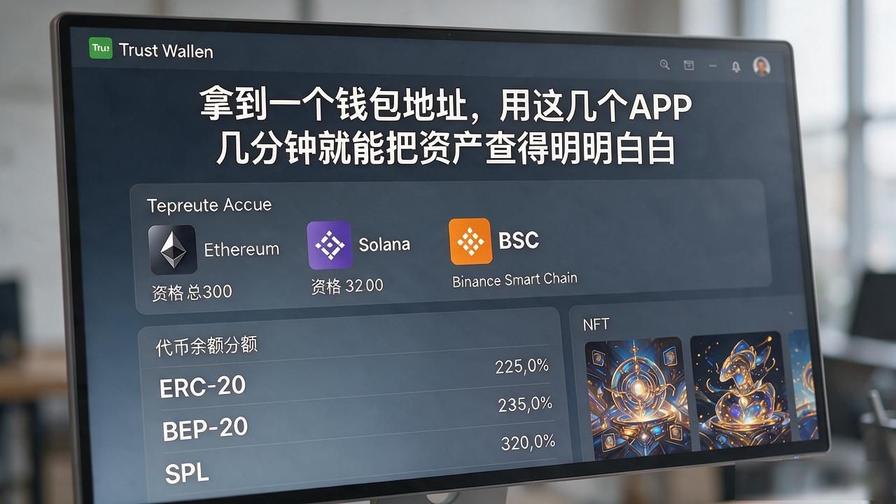 拿到一个钱包地址，用这几个APP几分钟就能把资产查得明明白白
