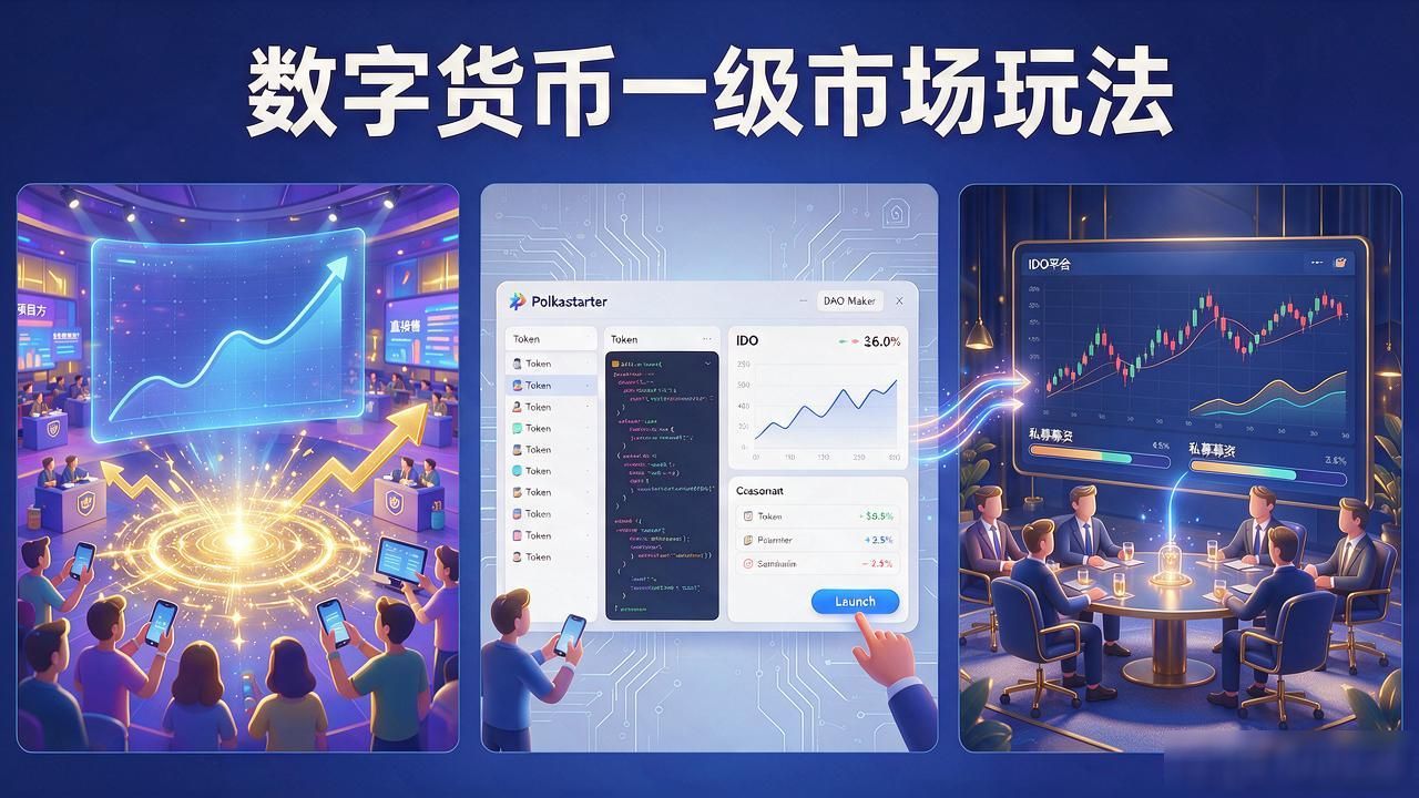 数字货币一级市场玩法：普通人怎么在代币上线前拿到筹码