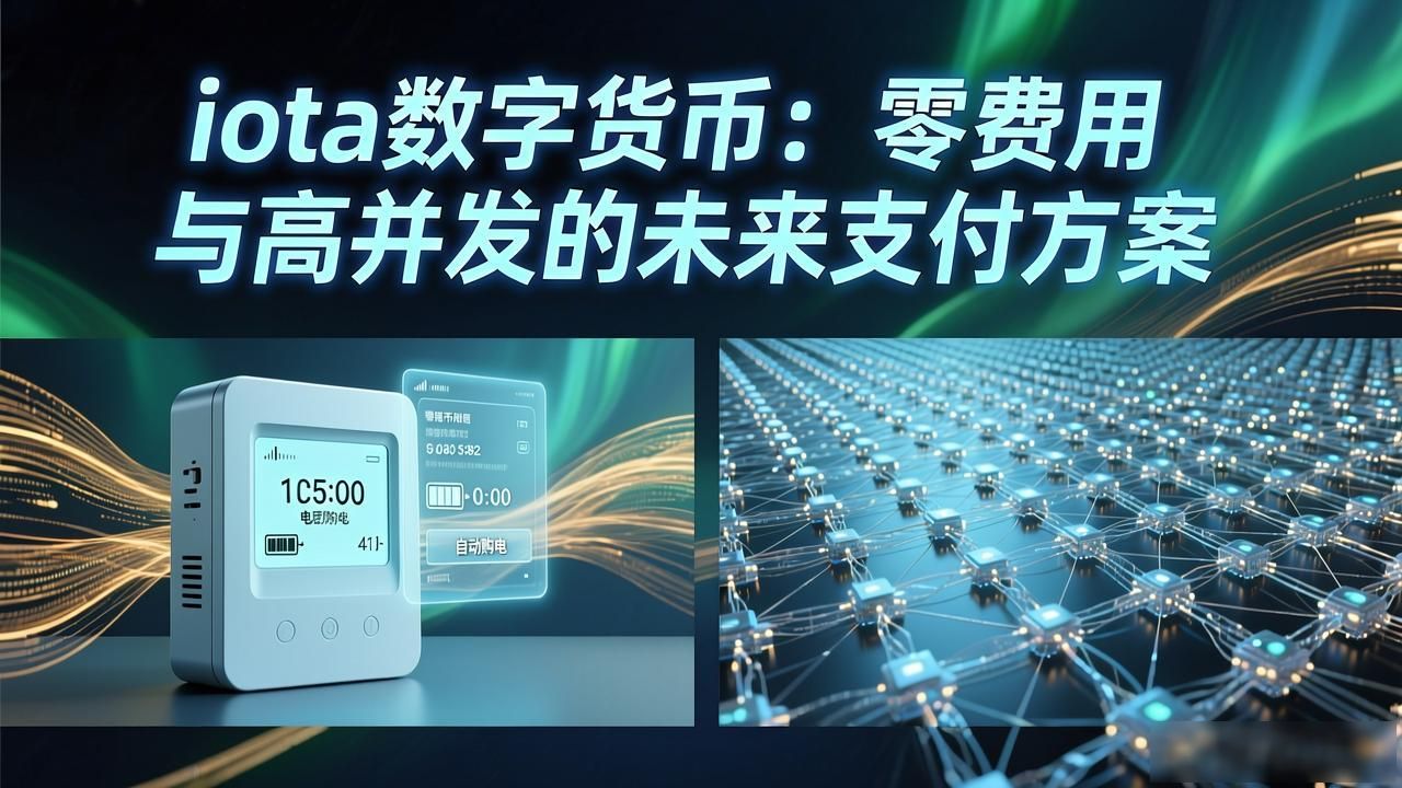 iota数字货币：零费用与高并发的未来支付方案