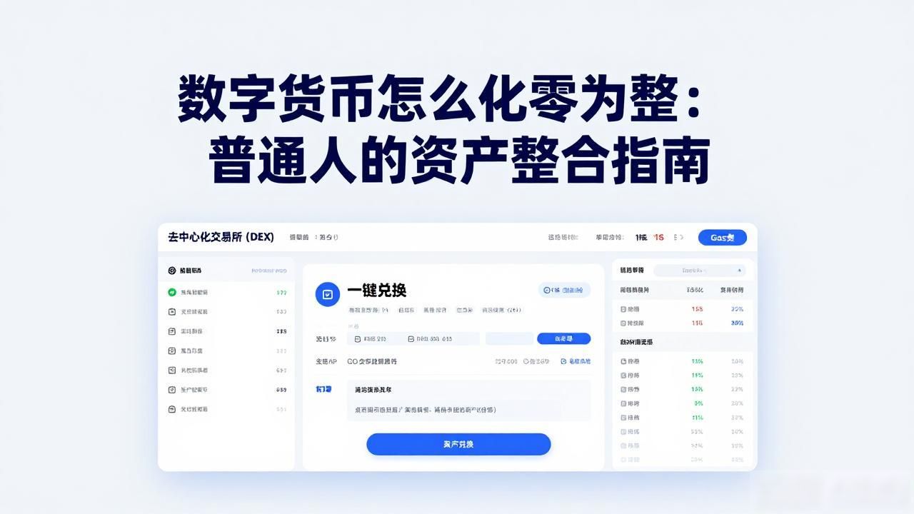 数字货币怎么化零为整：普通人的资产整合指南