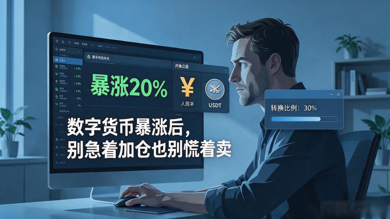 数字货币暴涨后如何制定止盈策略_数字货币暴涨后_加密市场高位减仓与仓位管理技巧