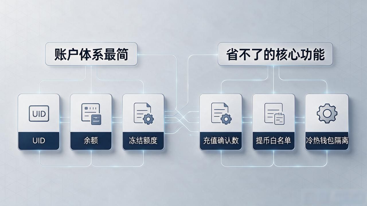 数字货币最小交易平台要搭哪些东西？我把能砍的功能全砍了