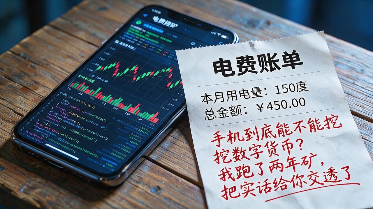 手机到底能不能挖数字货币？我跑了两年矿，把实话给你交透了