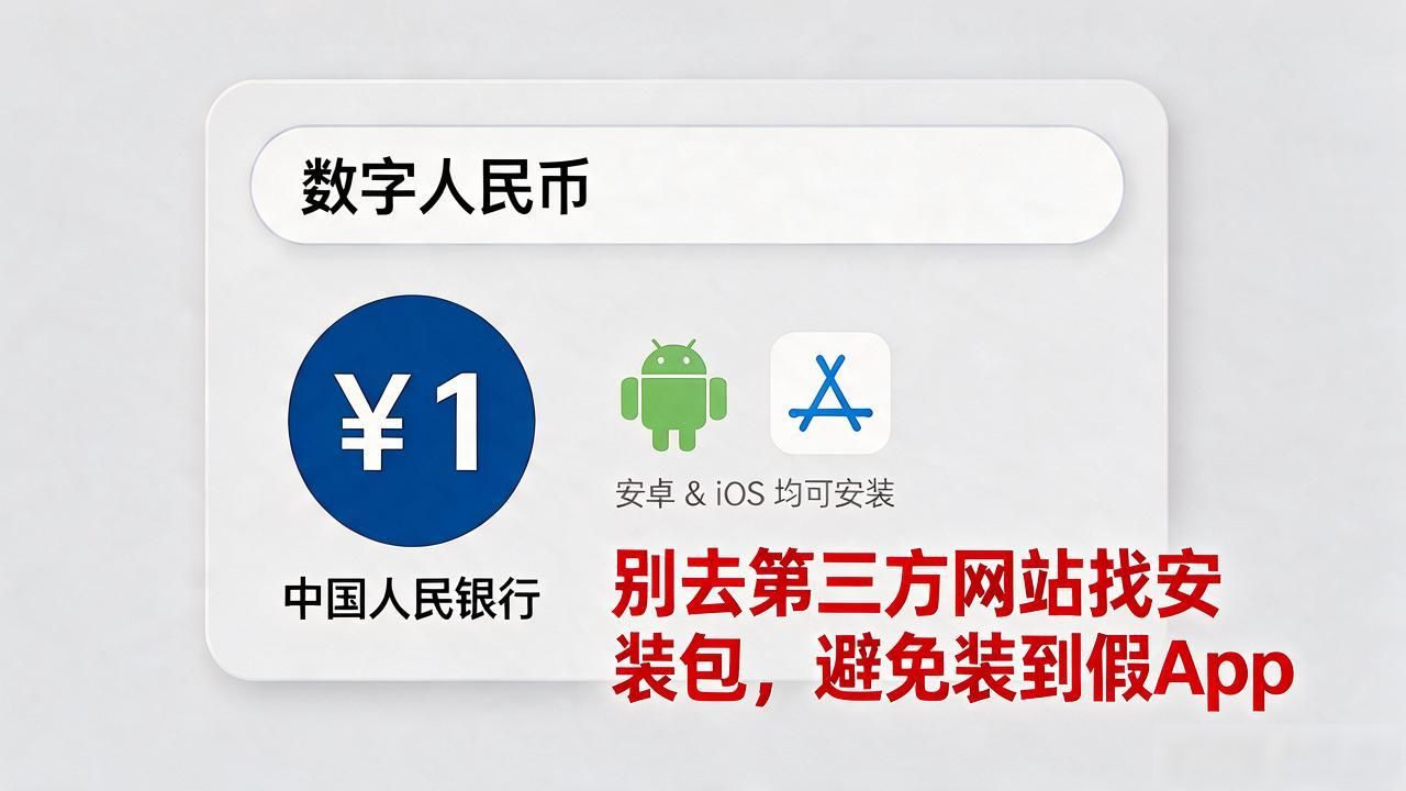 央行法定数字货币在哪下载？数字人民币App安装教程