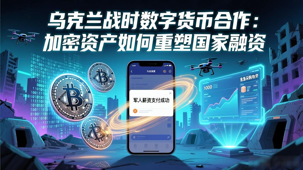 乌克兰战时数字货币合作：加密资产如何重塑国家融资