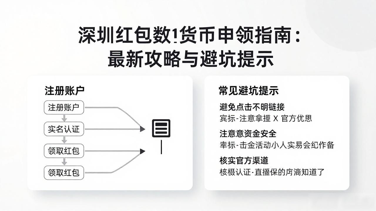 深圳红包数字货币申领指南：最新攻略与避坑提示