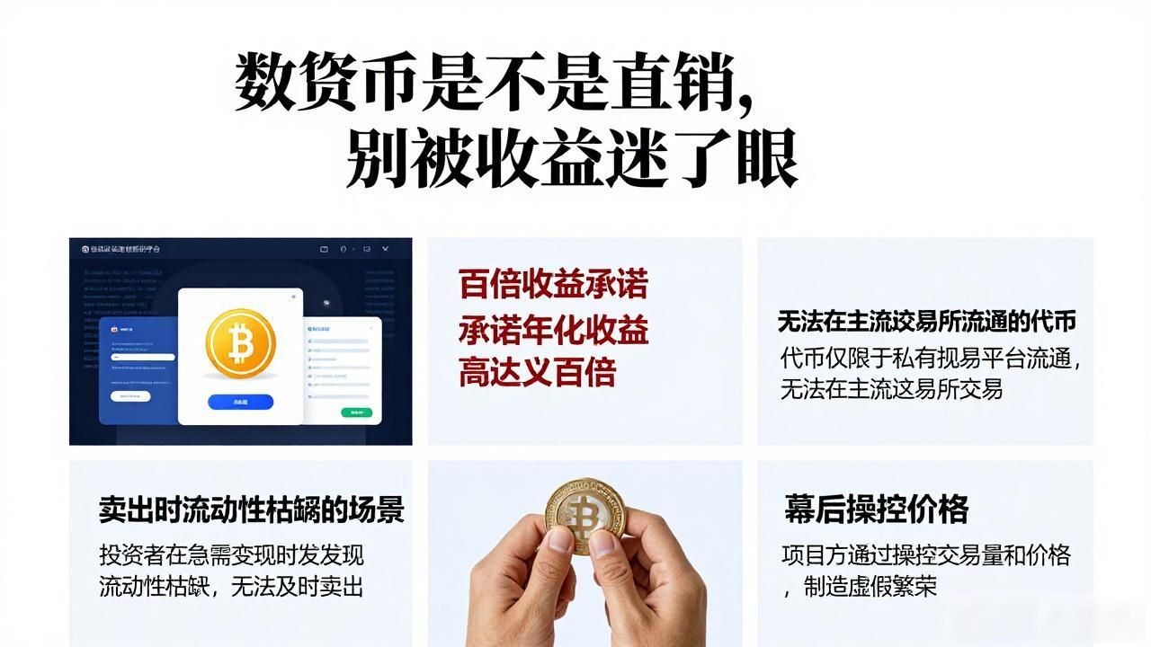 数字货币是不是直销，别被高收益迷了眼