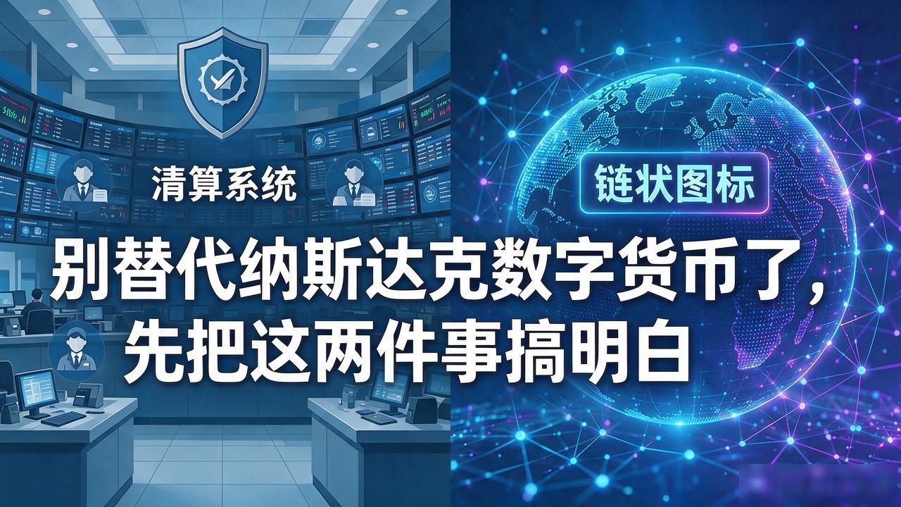别搜"替代纳斯达克数字货币"了，先把这两件事搞明白