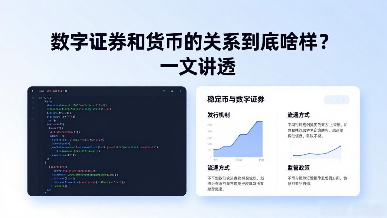 数字证券和货币的关系到底啥样？一文讲透