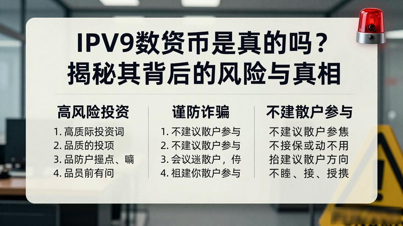 IPV9数字货币是真的吗？揭秘其背后的风险与真相