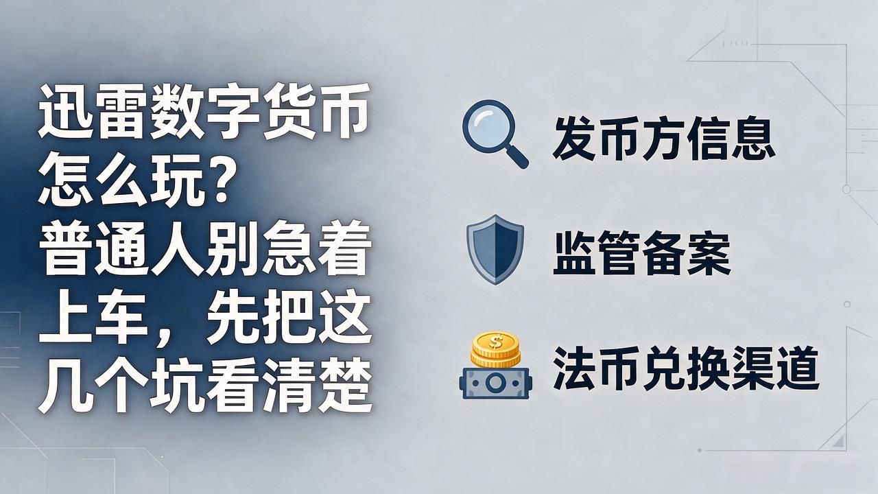迅雷数字货币怎么玩？普通人别急着上车，先把这几个坑看清楚