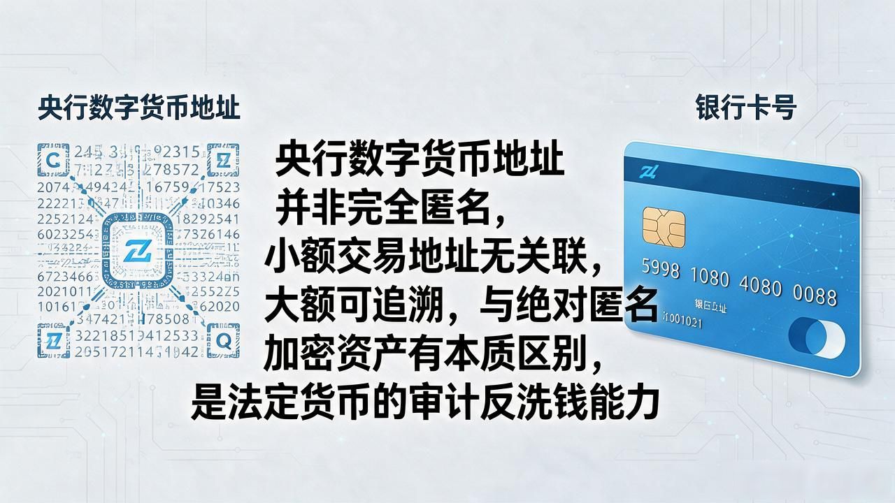 央行数字货币地址是什么，和银行卡号有啥不同