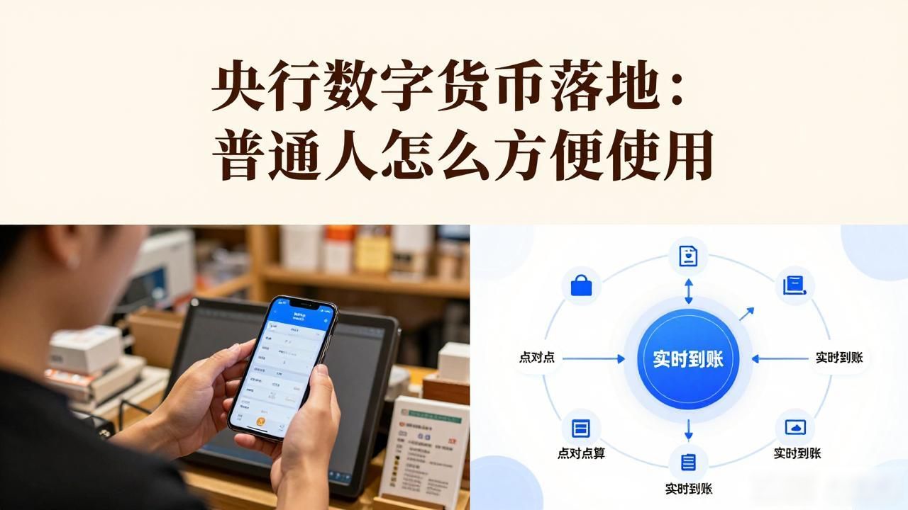 央行数字货币落地：普通人怎么方便使用