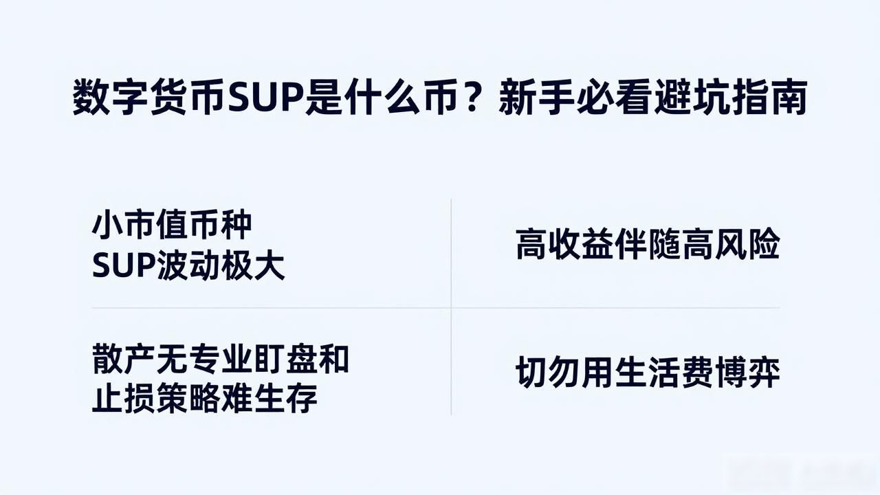 数字货币SUP是什么币？新手必看避坑指南
