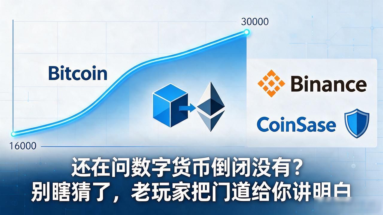 还在问数字货币倒闭没有？别瞎猜了，老玩家把门道给你讲明白