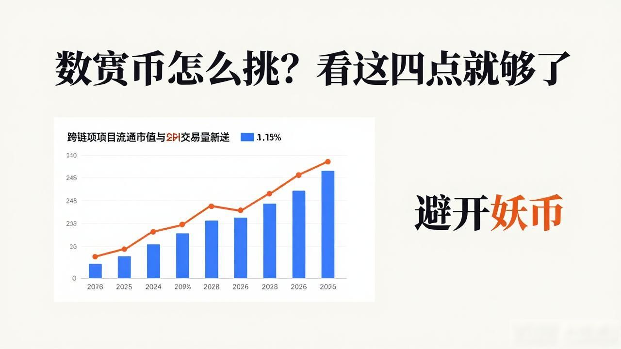 数字货币怎么挑？看这四点就够了