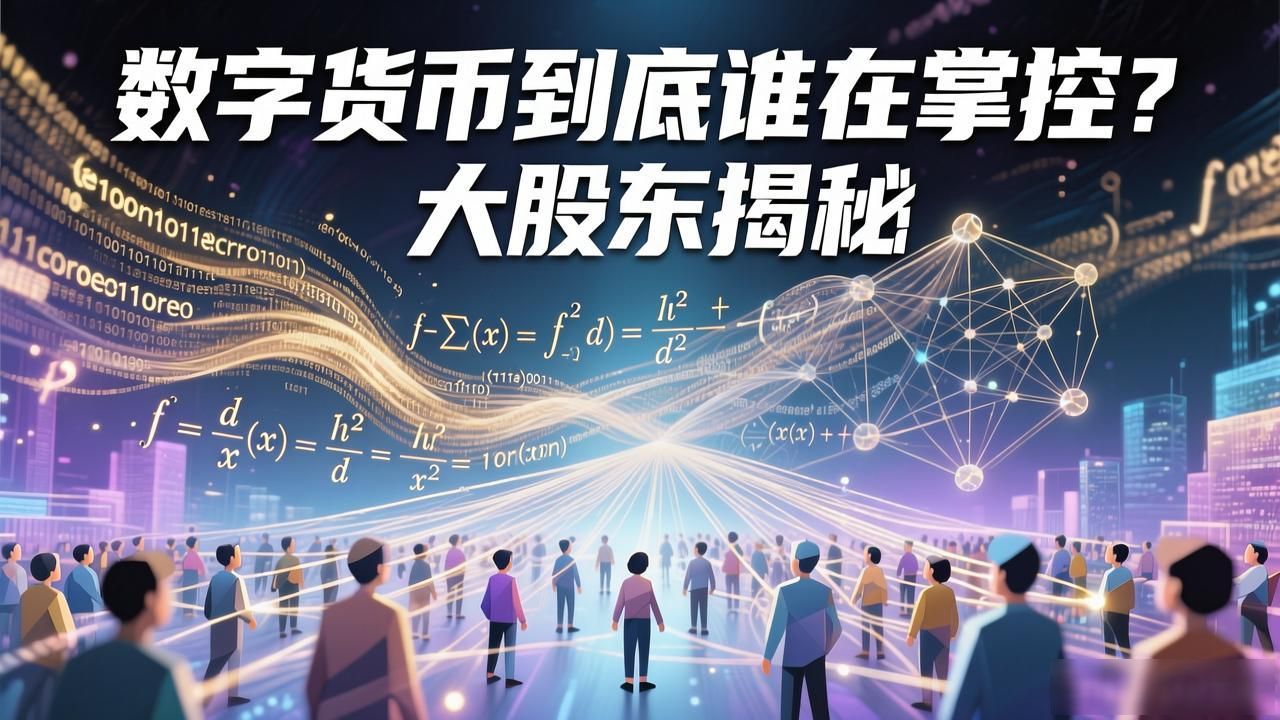 数字货币到底谁在掌控？大股东揭秘
