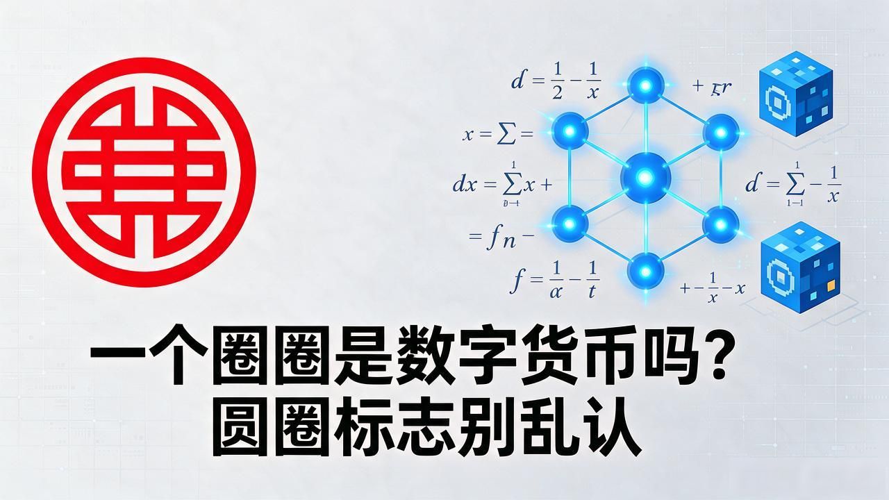 一个圈圈是数字货币吗？圆圈标志别乱认