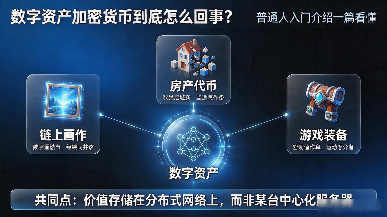 数字资产加密货币到底怎么回事？普通人入门介绍一篇看懂