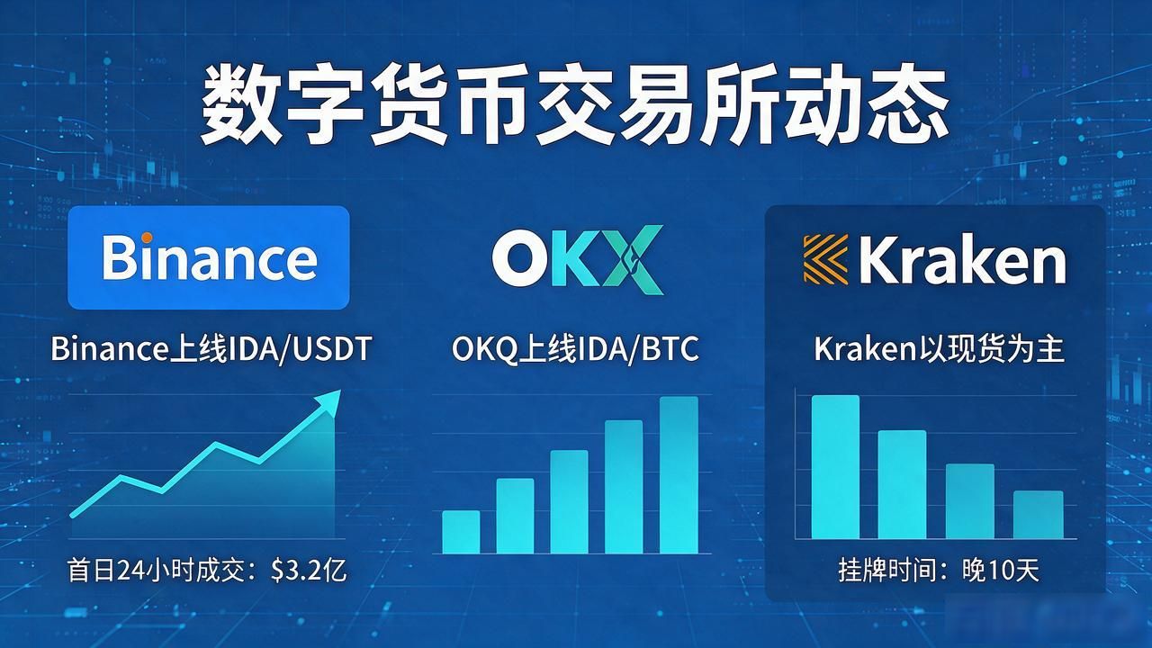 IDA数字货币上线哪家交易所？上币时间和平台全说清