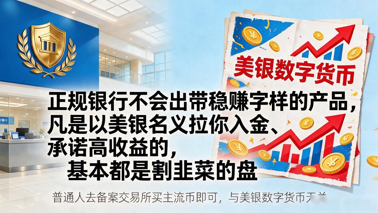 美银数字货币到底靠不靠谱？普通人怎么判断有没有被割韭菜