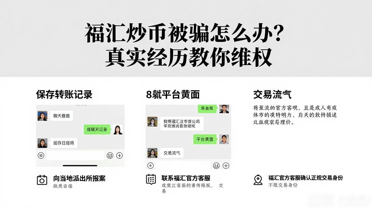 福汇炒币被骗怎么办？真实经历教你维权