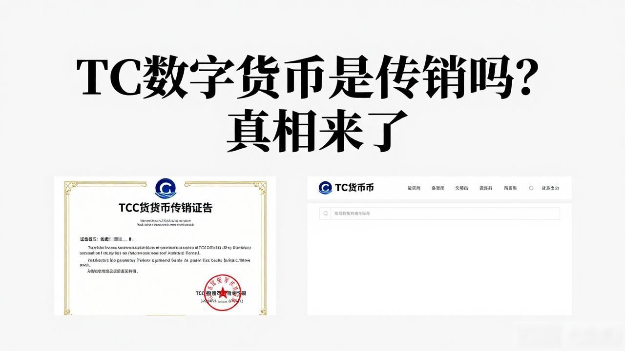 TCC数字货币是传销吗？真相来了