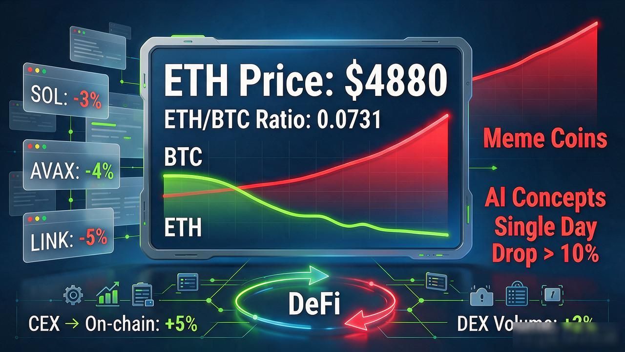 早间数字货币行情：BTC承压，山寨币回调，这几个信号值得关注