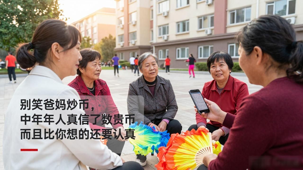 别笑爸妈炒币，中老年人真信了数字货币，而且比你想的还要认真