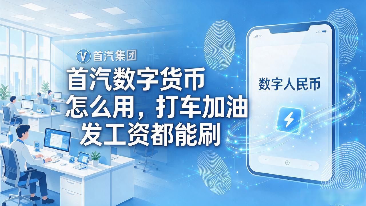 首汽数字货币怎么用，打车加油发工资都能刷