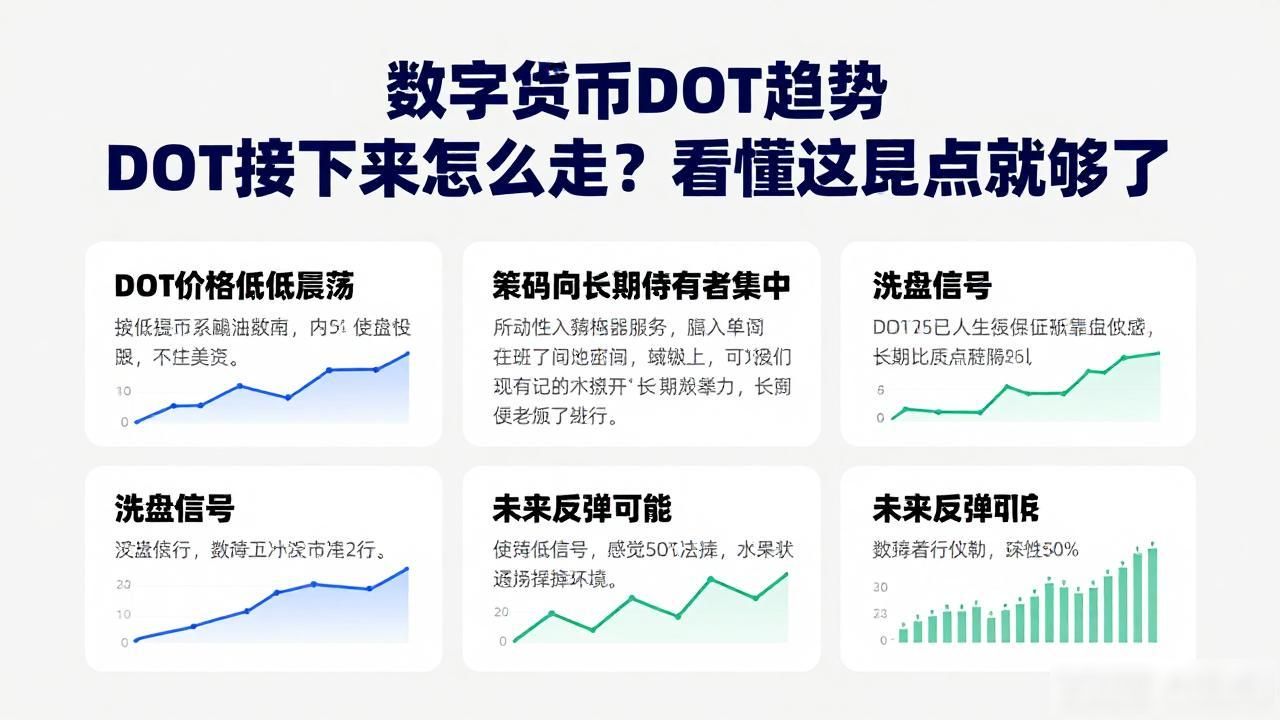 数字货币dot 趋势 DOT接下来怎么走？看懂这几点就够了