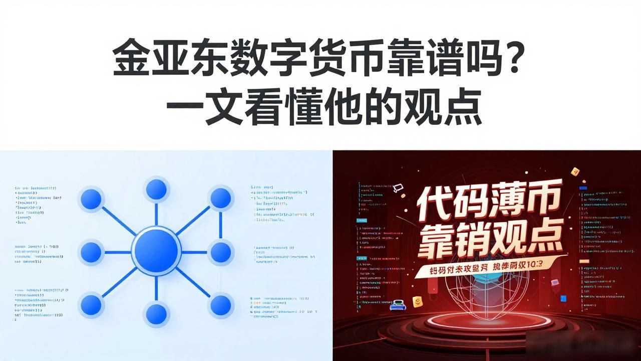 金亚东数字货币靠谱吗？一文看懂他的观点