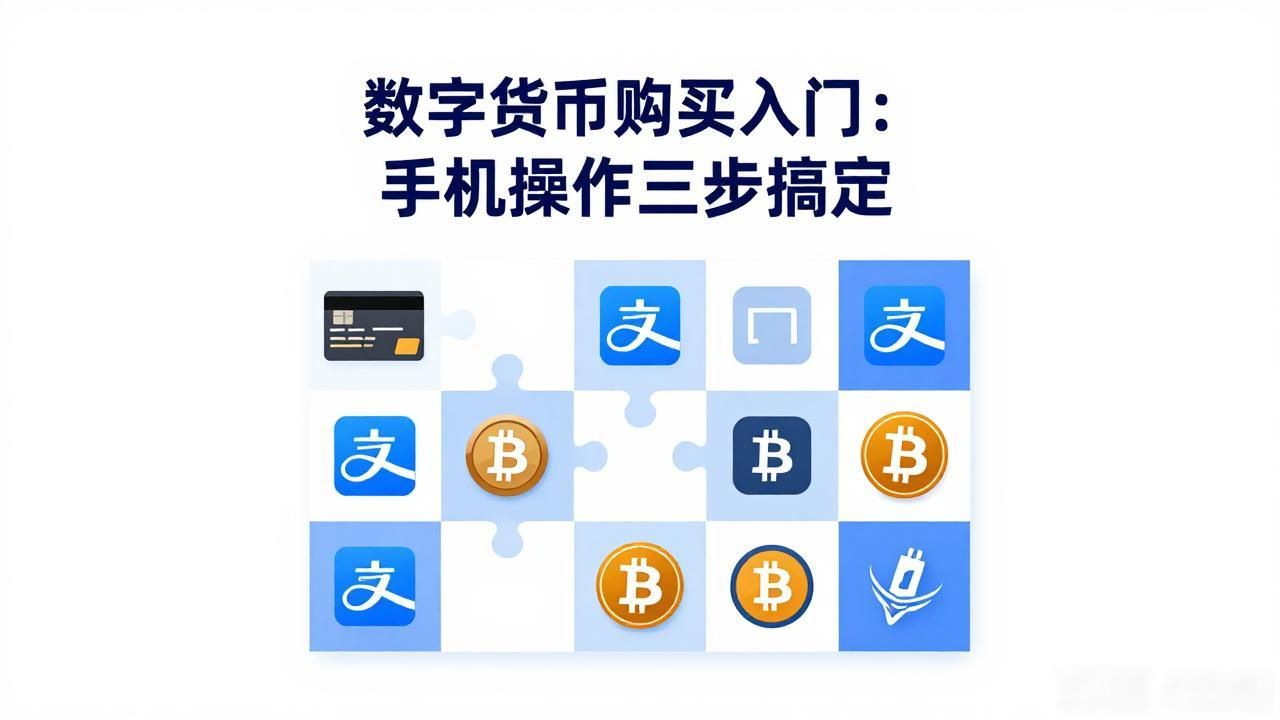 数字货币购买入门：手机操作三步搞定