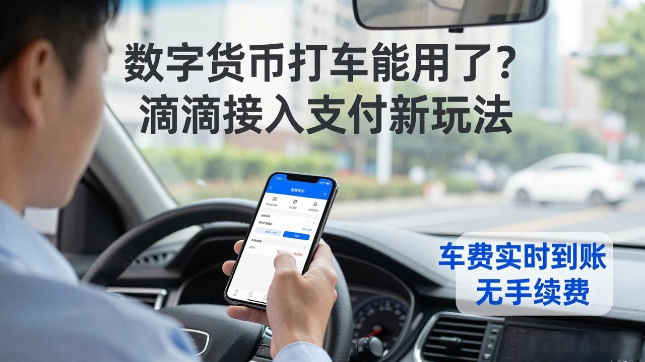 数字货币打车能用了？滴滴接入支付新玩法