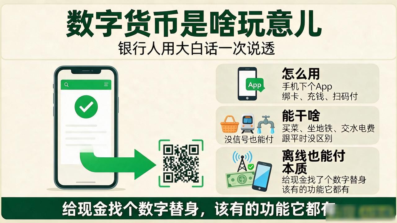 别人问我数字货币是啥玩意儿，我干银行八年，今天用大白话一次说透