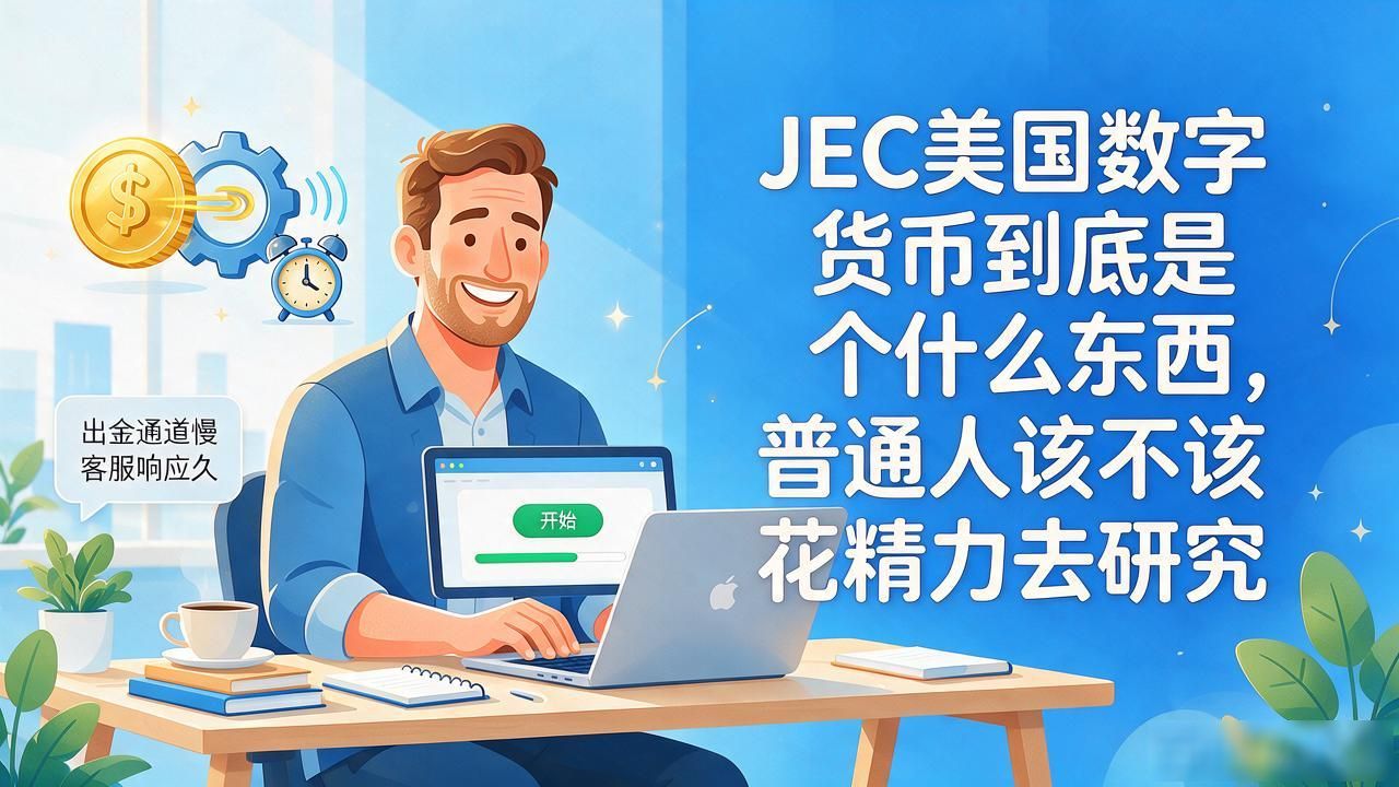 JEC美国数字货币到底是个什么东西，普通人该不该花精力去研究