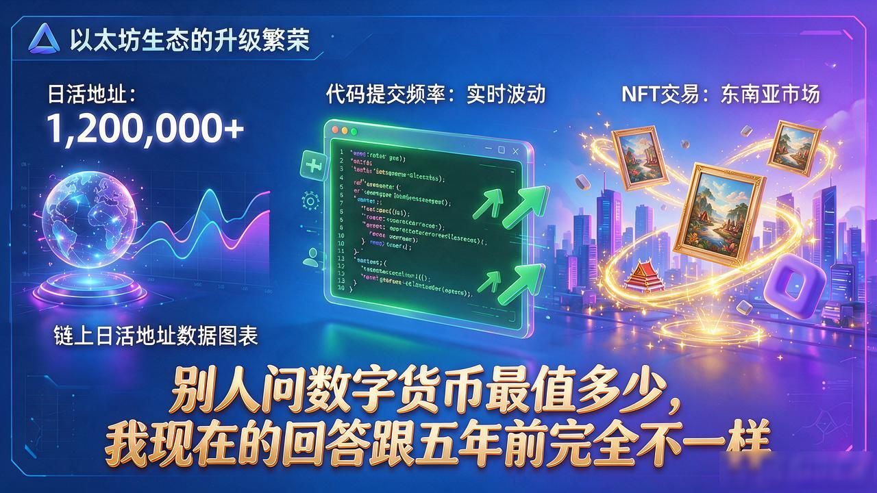 别人问数字货币最值多少，我现在的回答跟五年前完全不一样