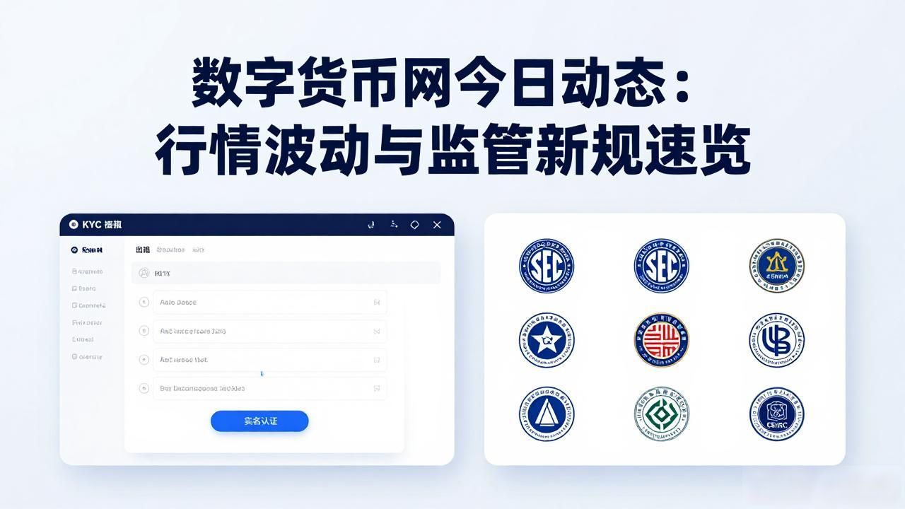 数字货币网今日动态：行情波动与监管新规速览