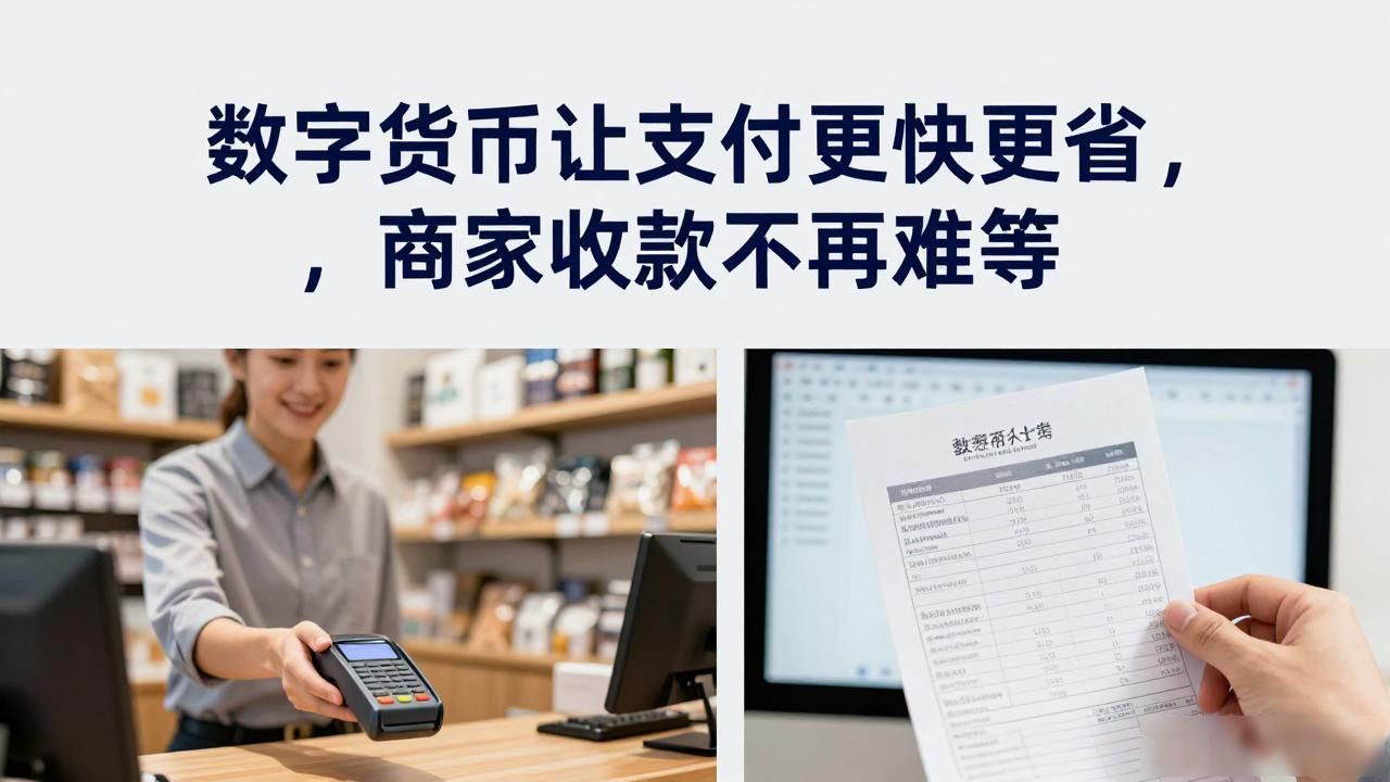 数字货币让支付更快更省，商家收款不再难等
