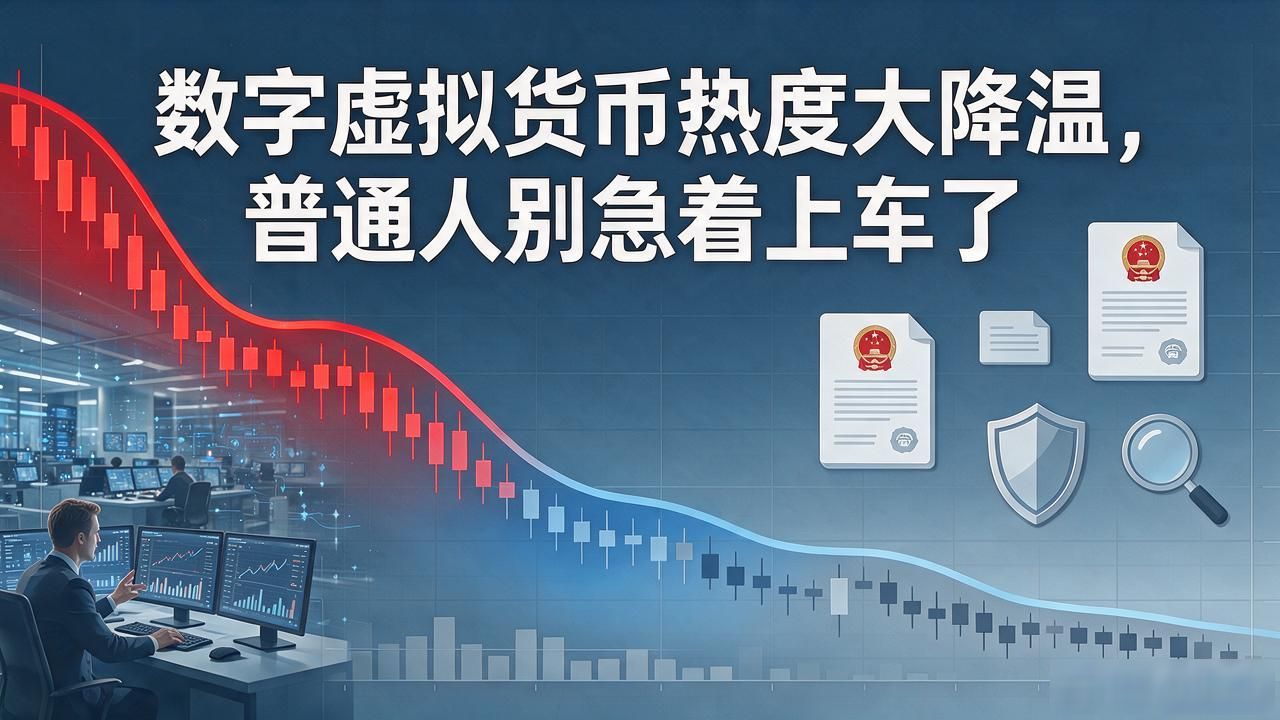 数字虚拟货币热度大降温，普通人别急着上车了